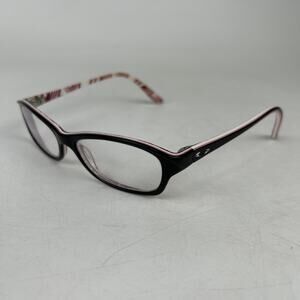 Oakley Entranced‎ OX1063-0752 Entranced Eyeglasses Frames Black Pink 52-15-139